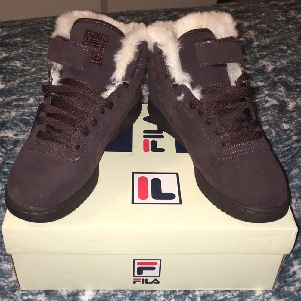 FILA Women’s Chocolate Brown high tops